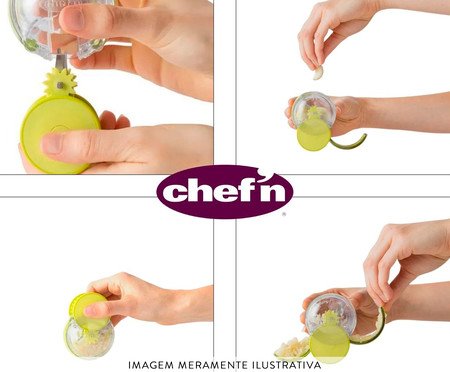Triturador de Alho sem Odor Chef'n | Westwing