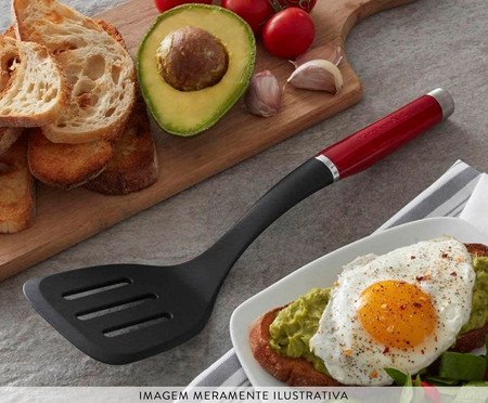 Jogo de Utensílios para Cozinha Kitchenaid Vermelho | Westwing