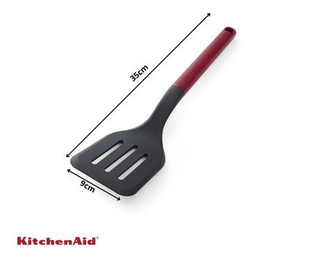Espátula Perfurada em Nylon Kitchenaid Vermelha | Westwing