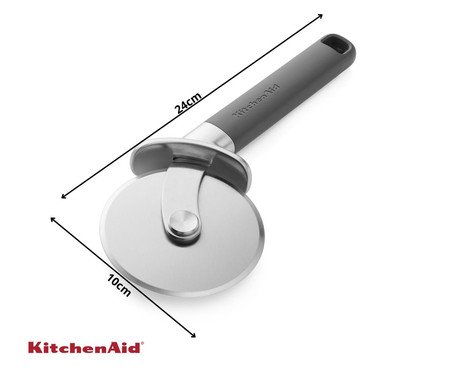 Cortador de Pizza Profissional em Inox Kitchenaid Cinza | Westwing