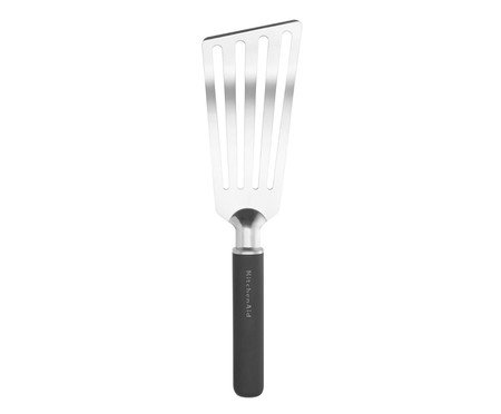Espátula Perfurada em Aço Inox Kitchenaid Preta | Westwing