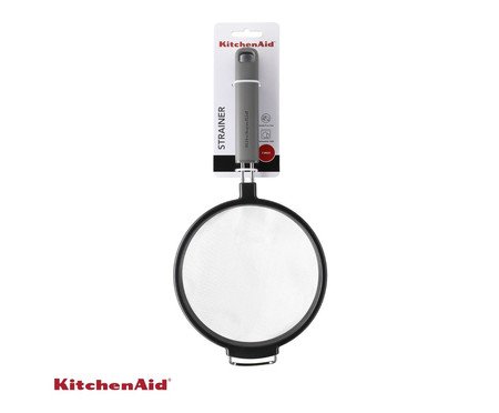 Peneira em Aço Inox Prática Kitchenaid Cinza | Westwing