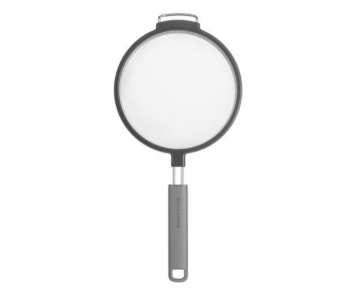 Peneira em Aço Inox Prática Kitchenaid Cinza, grey | WestwingNow