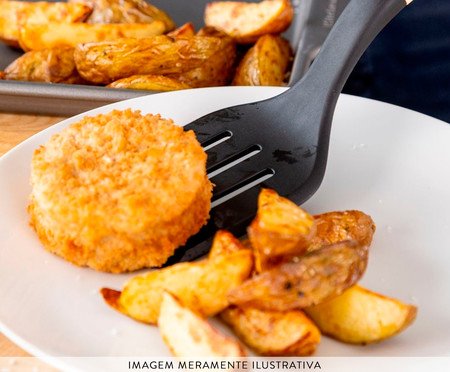 Espátula Perfurada em Nylon Kitchenaid Branca | Westwing