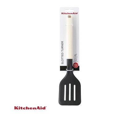 Espátula Perfurada em Nylon Kitchenaid Branca | Westwing