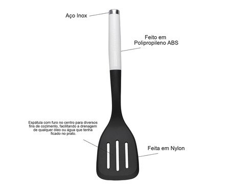 Jogo de Utensílios para Cozinha Kitchenaid Branco | Westwing