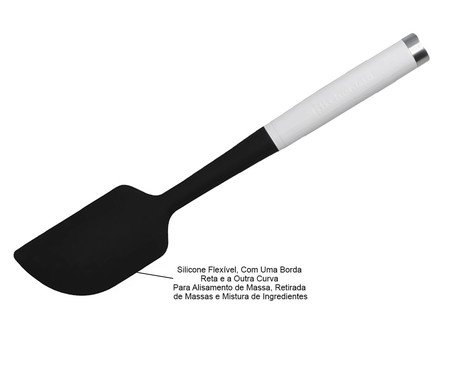 Jogo de Utensílios para Cozinha Kitchenaid Branco | Westwing
