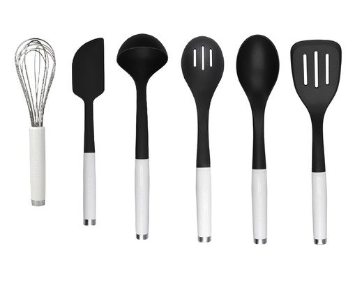 Jogo de Utensílios para Cozinha Kitchenaid Branco, white | WestwingNow