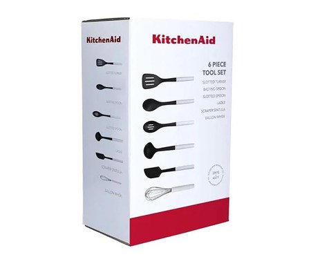 Jogo de Utensílios para Cozinha Kitchenaid Branco | Westwing