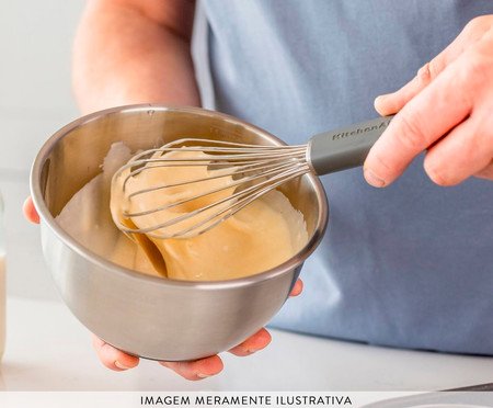 Fouet para Bater Ovos Kitchenaid Cinza | Westwing