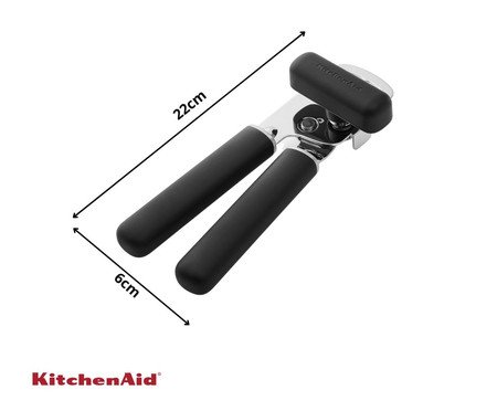Abridor de Latas Dois em Um Kitchenaid Preto | Westwing