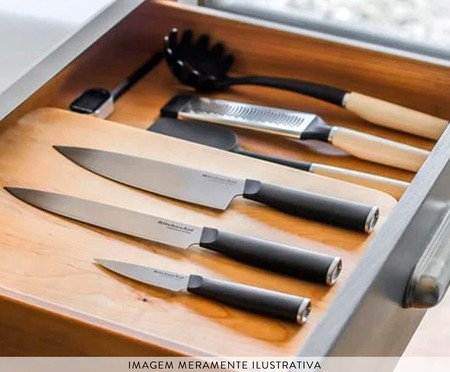 Jogo de Facas com Capas Protetora Kitchenaid | Westwing