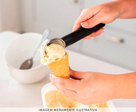Colher para Sorvete kitchenaid Preto | Westwing