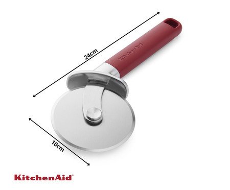 Cortador de Pizza Profissional em Inox Kitchenaid Vermelho | Westwing