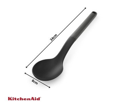 Colher para Servir Multiuso Kitchenaid Cinza | Westwing
