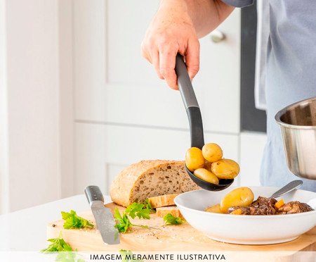 Colher para Servir Multiuso Kitchenaid Cinza | Westwing