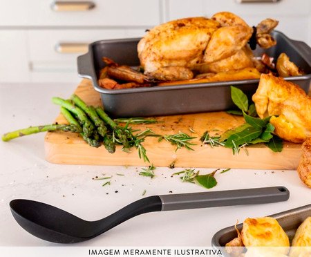 Colher para Servir Multiuso Kitchenaid Cinza | Westwing