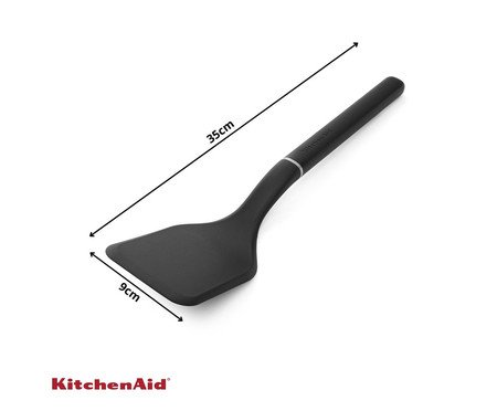 Espátula Turner em Nylon Kitchenaid Preta | Westwing