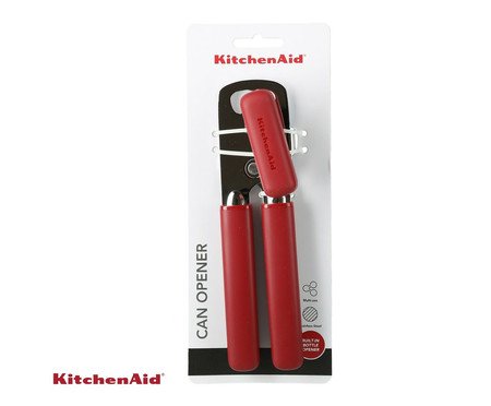 Abridor de Latas Dois em Um Kitchenaid Vermelho | Westwing