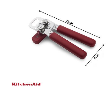 Abridor de Latas Dois em Um Kitchenaid Vermelho | Westwing