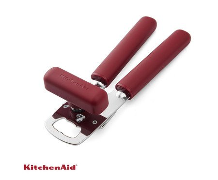 Abridor de Latas Dois em Um Kitchenaid Vermelho | Westwing