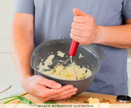 Amassador de Batata Profissional Kitchenaid Vermelho | Westwing