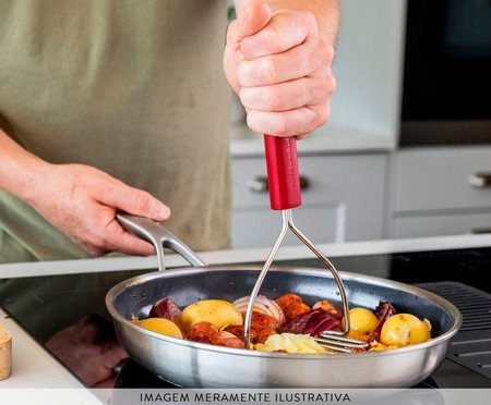 Amassador de Batata Profissional Kitchenaid Vermelho | Westwing