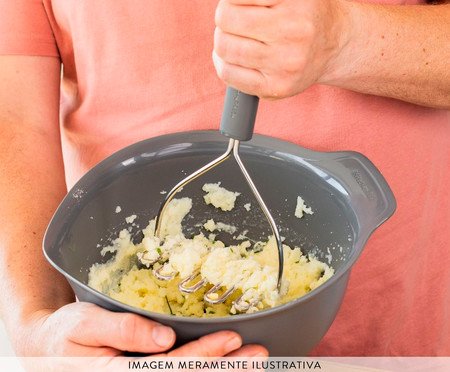 Amassador de Batata Profissional Kitchenaid Cinza | Westwing