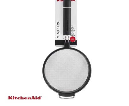 Peneira em Aço Inox Prática Kitchenaid Preto | Westwing