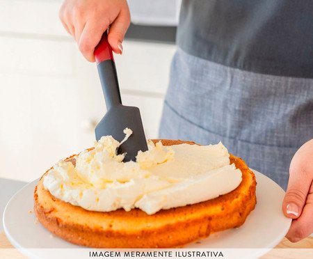 Espátula Clássica para Confeitar Kitchenaid ll Vermelha | Westwing