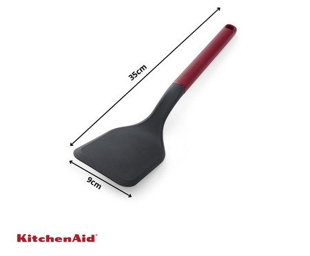 Espátula Turner em Nylon Kitchenaid Vermelha | Westwing