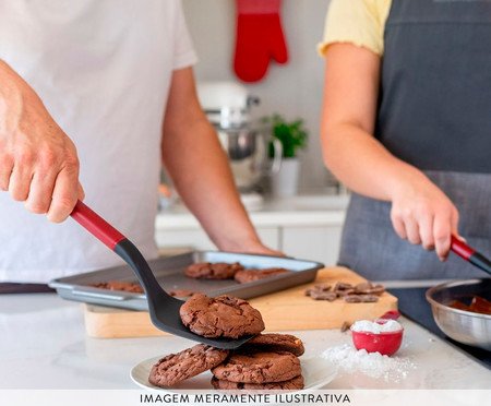 Espátula Turner em Nylon Kitchenaid Vermelha | Westwing