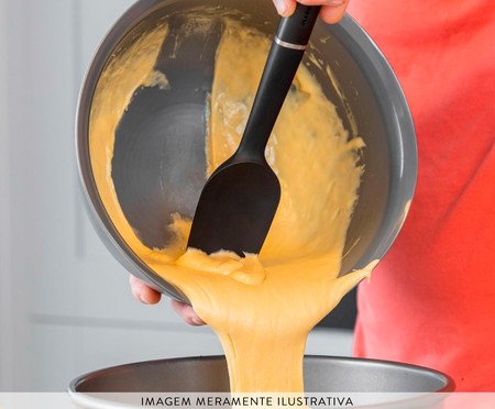 Espátula Clássica em Silicone Kitchenaid Preta | Westwing