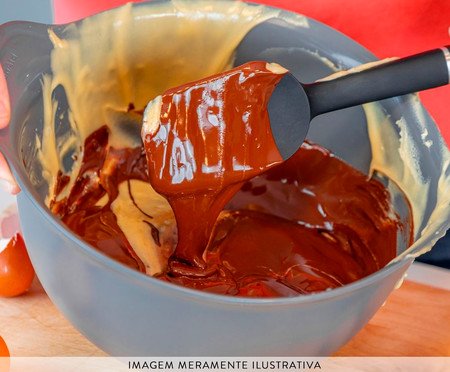 Espátula Clássica em Silicone Kitchenaid Preta | Westwing