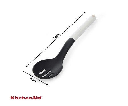 Colher Perfurada em Nylon para Servir Kitchenaid Branca | Westwing
