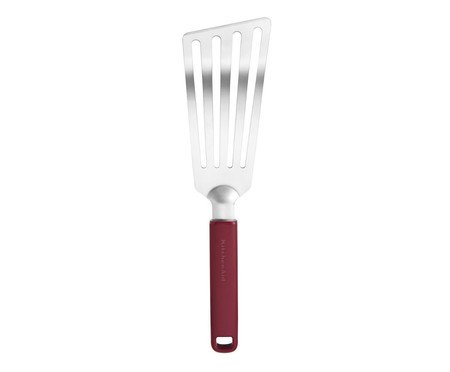 Espátula Perfurada em Aço Inox Kitchenaid Vermelha | Westwing