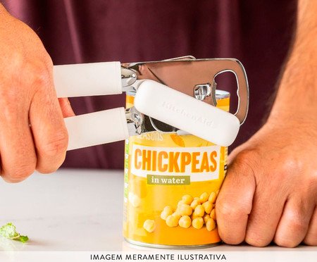 Abridor de Latas Dois em Um Kitchenaid Branco | Westwing