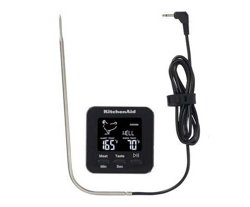 Termômetro Sonda para Carne Gourmet Kitchenaid, black | WestwingNow