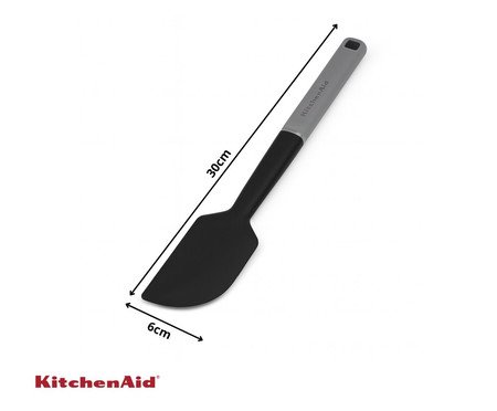 Espátula Clássica em Silicone Kitchenaid ll Cinza | Westwing