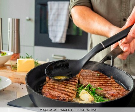 Colher para Servir Multiuso Kitchenaid Preta | Westwing