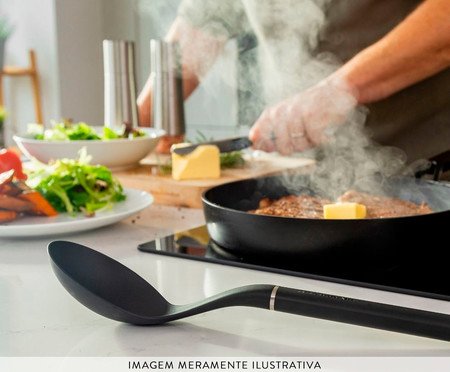 Colher para Servir Multiuso Kitchenaid Preta | Westwing