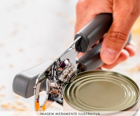 Abridor de Latas Dois em Um Kitchenaid Cinza | Westwing