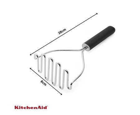Amassador de Batata Profissional Kitchenaid Preto | Westwing