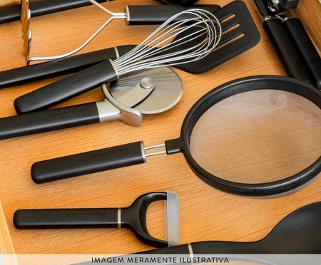 Descacador de Frutas e Legumes Casa Kitchenaid Preto | Westwing