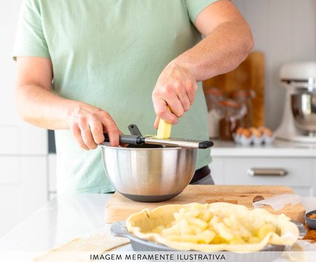 Ralador Corte Fino Kitchenaid Cinza | Westwing