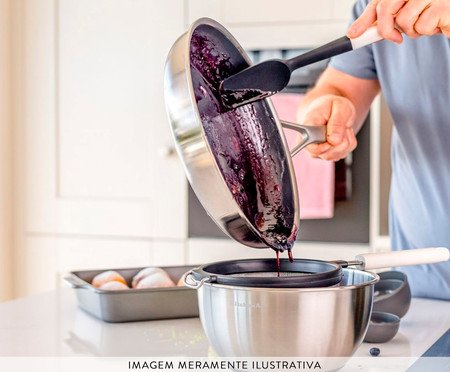 Espátula Clássica em Silicone Kitchenaid Branca | Westwing