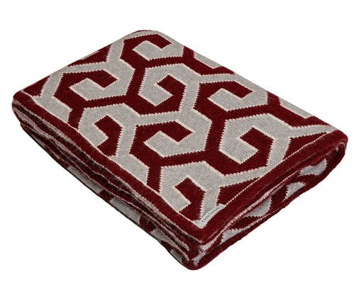 Manta Tartaruga Marsala e Perolada, multicolor | WestwingNow