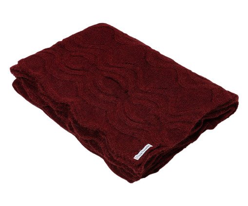 Manta Abricot Vinho, red | WestwingNow