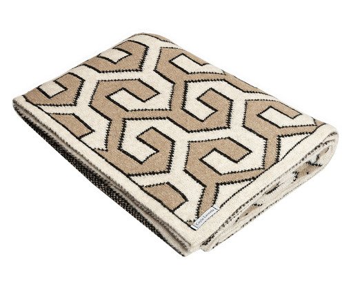 Manta Tortue Papiro e Preta, multicolor | WestwingNow