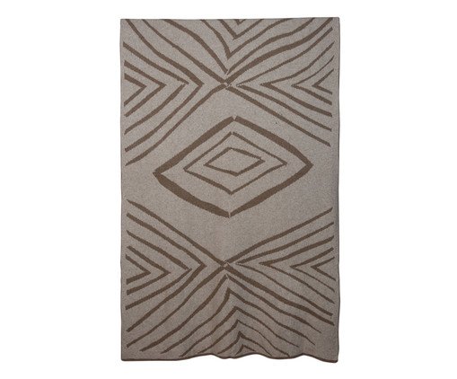 Manta Gavião Real Cru, multicolor | WestwingNow